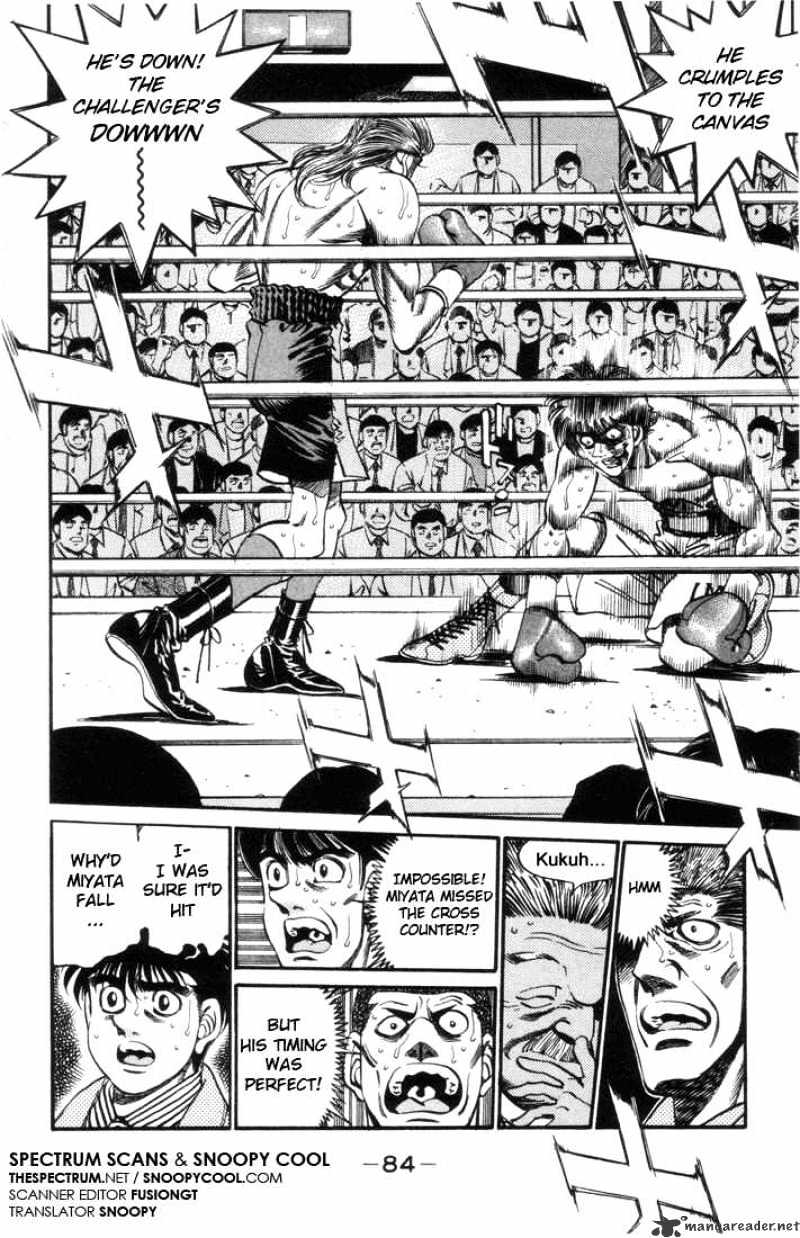 Hajime no Ippo: Fighting Spirit, Chapter 320 image 02